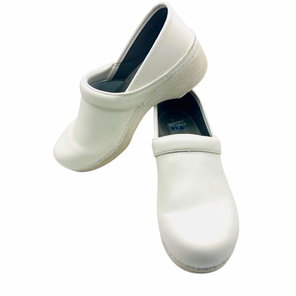 Dansko LT Comfort Professional White Clogs SZ 42/11,5